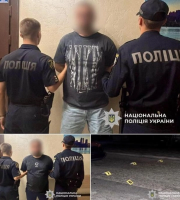 У центрі Дніпра чоловіки влаштували бійку та стрілянину: поліція затримала двох підозрюваних