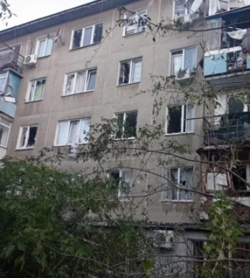 На Одещині внаслідок атаки РФ пошкоджені багатоповерхівки, є постраждалий