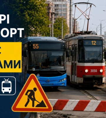 Изменения в работе транспорта Днепра 16 августа: что нужно знать пассажирам