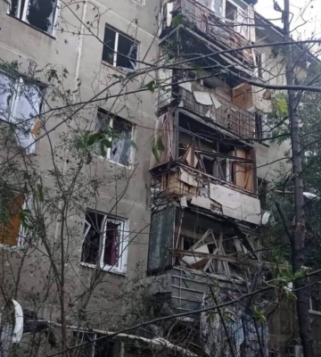 Атака на Белгород-Днестровский: повреждены три многоэтажки, есть пострадавший