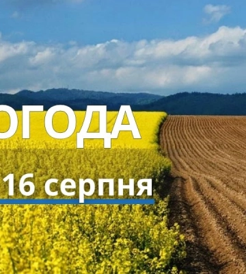 Якою буде погода у Харкові та області 16 серпня