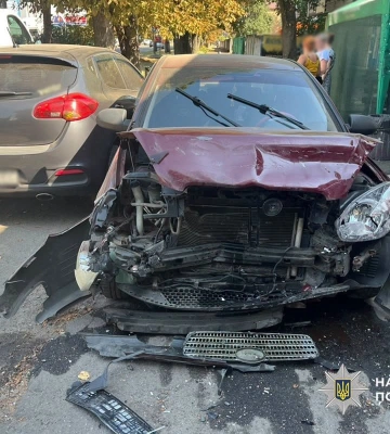 На Черкащині у потрійній ДТП постраждав 15-річний пасажир одного з автомобілів