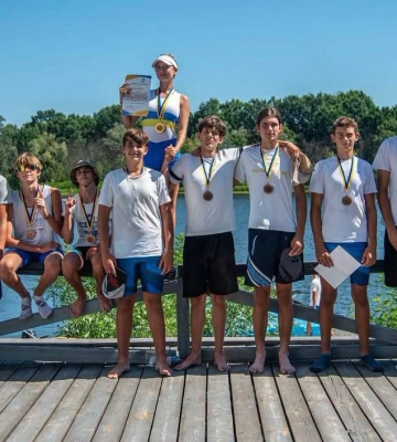 Миколаївські веслувальники здобули п’ять медалей на чемпіонаті України