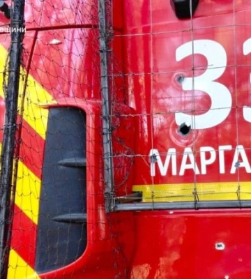 Росіяни п’ять разів атакували пожежно-рятувальний підрозділ на Дніпропетровщині