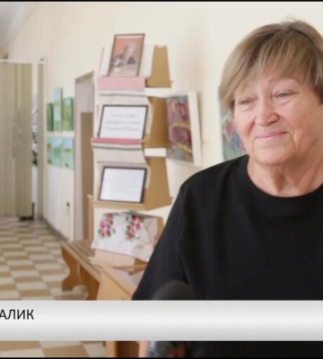 Про виставку «Тепло і щедрість слова Галини Малик» (відео)