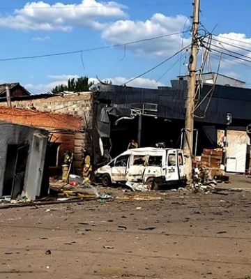 Удар по Краматорску: погибший и шестеро раненых
