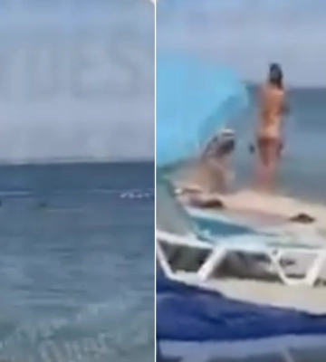 Рядом с пляжем в Одессе "взорвалось" море. ВИДЕО
