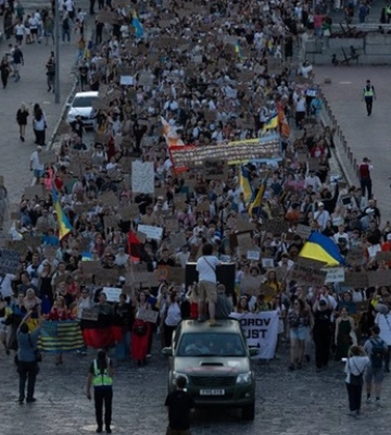 В Киеве прошел марш в поддержку Федорова