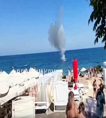 Біля пляжу в Одесі вибухнув невідомий боєприпас – з'явилися кадри