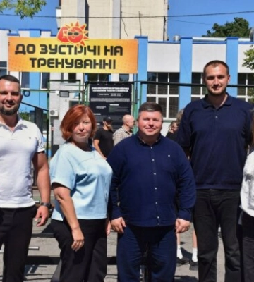 На Виноградаре открыли новое спортивное пространство: в Подольском районе развивают уличный спорт
