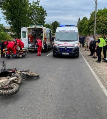 ДТП на Рахівщині: у Діловому зіткнулися два мотоцикли, постраждали троє неповнолітніх