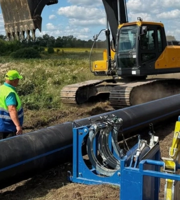 Магістральний водогін Магерів–Львів оновлюють: укладено перші 500 метрів труб