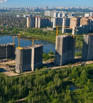 Офис генпрокурора сообщил о возмещении застройщиком 132 млн грн, опубликовав фотографии озер Тягле и Небреж
