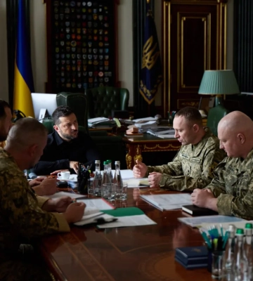 Зеленський отримав нові дані про плани росіян на Донеччині
