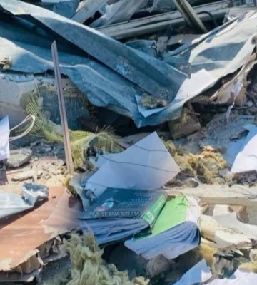 «Дах і фасад серйозно пошкоджені». Внаслідок атаки на Київ 16 серпня постраждав офіс видавництва BookChef