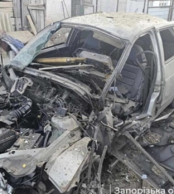 У Запорізькому районі росіяни атакували автівки - троє поранених