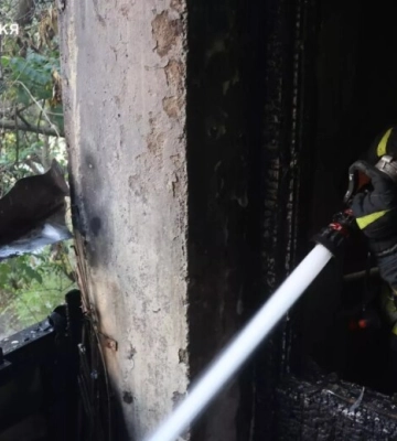 Запоріжжя: надзвичайники ліквідували загорання на балконі
