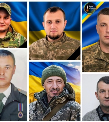 На Рівненщину на щиті повернулися шестеро військовослужбовців
