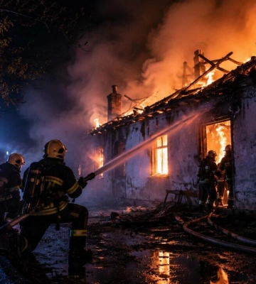 Смертельна пожежа на Одещині: у палаючому будинку загинув 75-річний чоловік