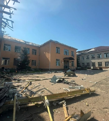Росіяни ударили ракетами по Балаклії на Харківщині: п’ятеро поранених 