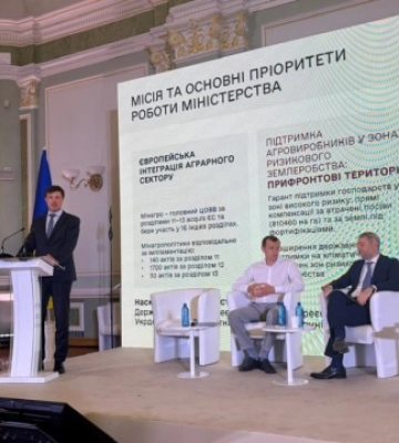 Відновлення морського агроекспорту потребує міжнародної підтримки - Висоцький