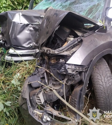 На Житомирщині у ДТП постраждали 42-річний водій та 17-річний пасажир кросовера