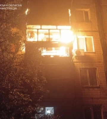 Уночі внаслідок атак у Дніпропетровській області було поранено 19-річну дівчину