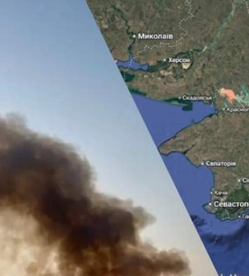 У Криму вночі горів аеродром і не тільки
