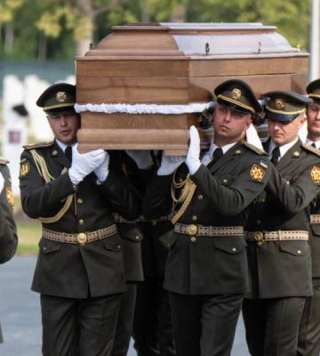 Лидера ОУН Коновальца перезахоронили на мемориальном кладбище