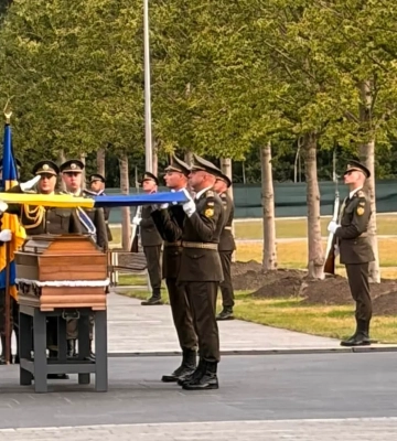 Первого главу ОУН Евгена Коновальца перезахоронили на Национальном военном мемориальном кладбище