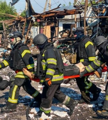 Ракетний удар по Печенігах: десятеро загиблих, кількість постраждалих зросла до 17