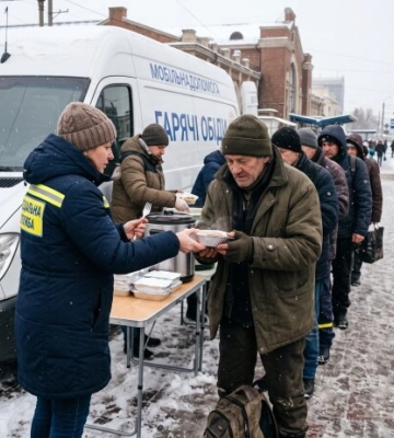 200 порций горячих обедов ежедневно: в Киеве бесплатно будут кормить