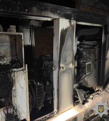 У Львові поліцейські затримали зловмисника за підпал генераторної установки