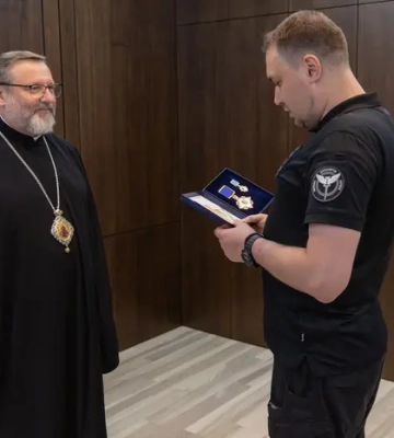 Буданов вручив главі УГКЦ орден князя Ярослава Мудрого 