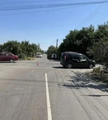 Двое детей на электросамокате попали в серьезное ДТП в Мелитополе (добавлены фото)