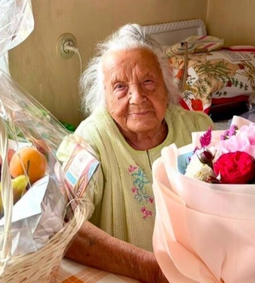 Львів'янка Євгенія Єлісеєва відзначила 102-й день народження