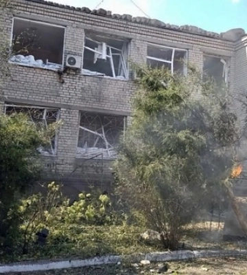 Внаслідок атаки дрона пошкоджена редакція єдиного друкованого медіа Херсонщини