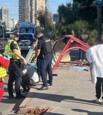«Въехал в остановку с людьми»: в Соломенском районе Киева произошло смертельное ДТП