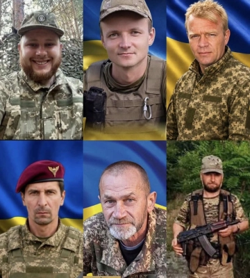 На Рівненщині попрощалися із шістьма полеглими захисниками України