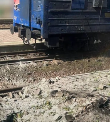 В Лозовой дрон ударил по железнодорожной станции, есть погибшие