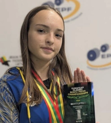 Спортсменка з Новоукраїнки стала чемпіонкою Європи та встановила три рекорди