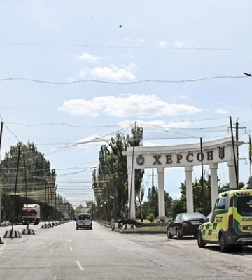 Херсон знеструмлений після атаки Росії