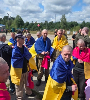 З російського полону повернули 103 військових