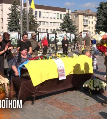 Загинув на території росії: Рівне попрощалося із Олександром Лиманським (ВІДЕО)