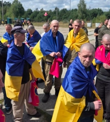 Украина вернула из плена более 100 военнослужащих