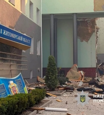 Атака «Бандеролей» на Житомир забрала життя двох поліцейських