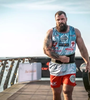 Стронгмен зі Львівщини Павло Кордіяка переміг на міжнародних змаганнях у Польщі