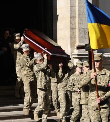 У четвер Львів попрощається з військовослужбовцем Миколою Госовським, батьком чотирьох дітей