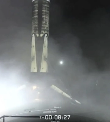 100 запусків SpaceX за рік: Falcon 9 відправила в космос 24 Starlink