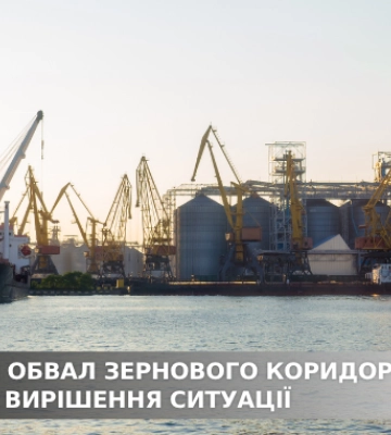 Масштабний обвал зернового коридору: три варіанти вирішення ситуації